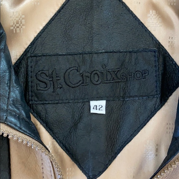 Beautiful St. Croix leather jacket size 42 - Picture 4 of 9